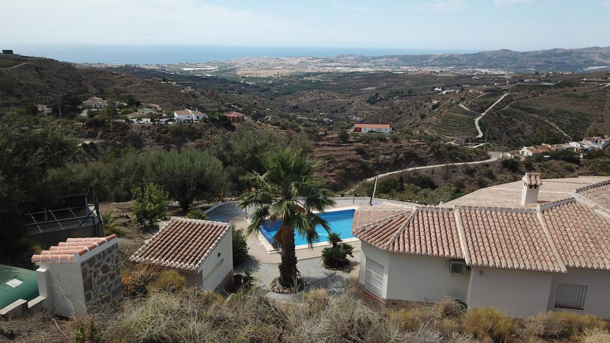 Villa Camakini With Heated Pool And Sea View 아레나스 외부 사진