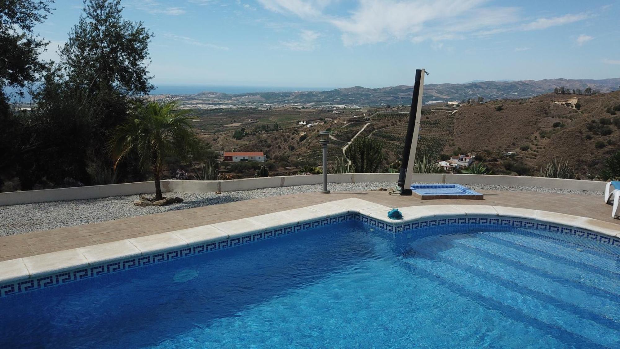 Villa Camakini With Heated Pool And Sea View 아레나스 외부 사진